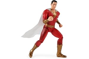 DC COMICS - SHAZAM FIGURA 30 CM - Figura de Acción Articulada Shazam de 30 cm Coleccionable de la Película Shazam! Fury of the Gods - 6066866 - Juguetes Niños 3 Años +
