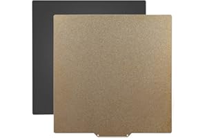 Creality PEI Plateforme Plaque de construction en acier à ressort PEI texturé pour imprimante 3D Plaque à revêtement en poudre + plaque magnétique pour Ender 3 V2 /3 Pro/Ender 5/Ender 3 S1 (235 * 235)