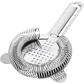 2Pcs Stainless Steel Cocktail Strainer Bar Strainer | Cocktail Strainer for Waiters and Mixologists for Cocktail for Bar Rest