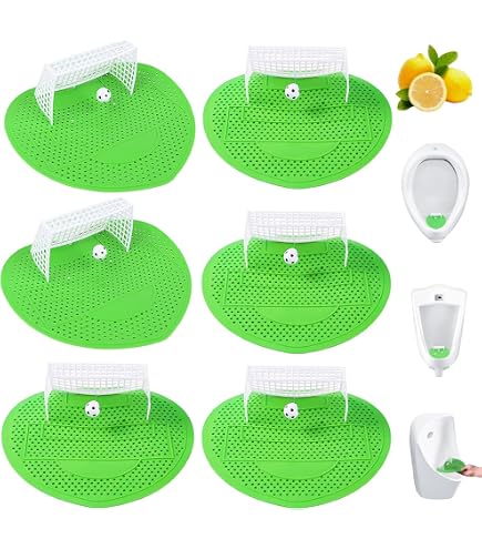 Produktbild von 12er-Pack Urinalsieb Mit Duft – PVC, Spritzschützend, Geruchsentfernend, 19,5x18,5cm, Für Gewerbliche & Private Toiletten