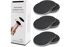 I·B·N G Cuscinetti di Ricambio da 60 Pezzi Solo per Lima Elettrica (Pastiglie di ricambio)