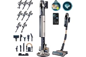 ‎CECOTEC Cecotec Odkurzacz pionowy Conga Rockstar 11500 Odyssey Station Connected IA, maks. 300 AW, 800 W, sztuczna inteligencja, zastosowanie, żywotność baterii do 110 minut, samoopróżniająca podstawa