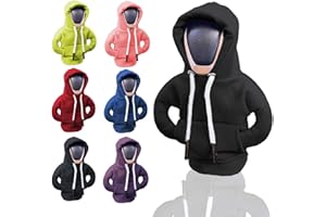 Daofen Gear Stick Hoodie, Funny Car Accessories Hoodie for Gear Stick, Interior Car Gear Stick Hoodie Hoodie Car Gear Shift Cove, Dress Your Knob up with Gear Shift Hoodie Covers (Standard, Black_)