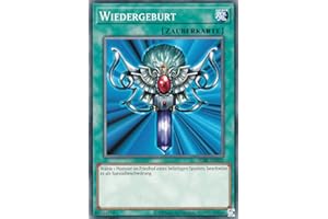 TCG SDBE-DE028 - Wiedergeburt - Common - Deutsch - 2. Auflage - im Set mit Ultrapro Toploader - Yugioh