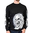 Hot Leathers Assassin Double Sided Long Sleeve T-Shirt (Black, X-Large)