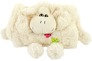 Inware 6257 - Muff Schaf, für Kinder, weich und kuschelig, creme