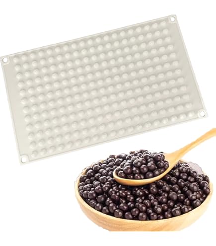Moule En Silicone à Boules Mini - 40 Cavités - Idéal Pour Chocolats, Glaces, Gelées & DIY !