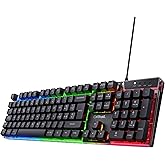 Trust Gaming GXT 835 Azor Tastiera Gaming, Layout Italiano QWERTY, USB, Anti-ghosting, Tastiera Retroilluminata LED RGB Per P