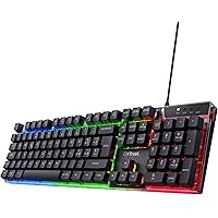 Trust Gaming GXT 835 Azor Tastiera Gaming, Layout Italiano QWERTY, USB, Anti-ghosting, Tastiera Retroilluminata LED RGB Per P