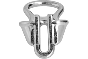 FECAMOS Fermo per catena dell'ancora, dispositivo di ormeggio per fune resistente per catena da 10-12 mm / 0,4-0,5 pollici