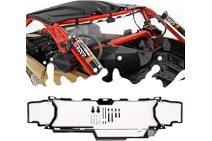 ELITEWILL X3 Rear Windshield Clear OEM Style Compatible with Can Am Maverick X3/ X3 Max 2017 2018 2019 2020 2021 2022 UTV Back Window Replace OEM #715006387