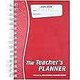 The Teacher's Planner 2025-26: A5, Red, 10 Period (TP11-R)
