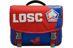 LILLE OLYMPIQUE SPORTING CLUB Cartable Scolaire LOSC - Collection Officielle