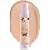 NYX Professional Makeup Bare With Me, Siero Correttore, Naturale, Copertura Media, Vanilla, 9.6ml