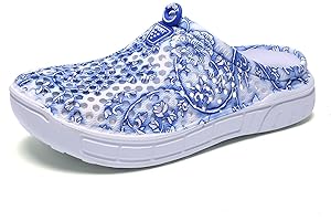 LAILI Women's Garden Clogs Shoes Beach Shower Footwear Water Swimming Indoor Outdoor Summer Breathable Slippers