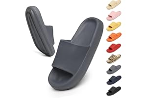 Geweo Ciabatte Donna Nuvola Piscina Uomo Pantofole Sandali Doccia Bagno Unisex Casa Antiscivolo EVA Morbidi Spesso Inferiore Estive Infradito Viaggio Mare spiaggia Gomma