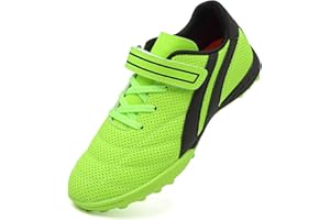 VLOOKST Boys' Football Boots Kids Girls Astro Turf Trainers Non-Slip Junior Soccer Shoes Sports Shoes Outdoor Athletic Sneakers Football Shoes Unisex