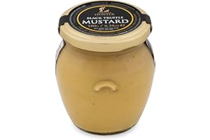 TruffleHunter - Black Truffle Mustard - Dijon Mustard - Gourmet Condiments - 180g