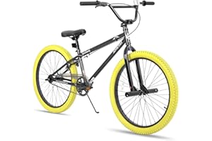 JOYSTAR Brockway Freestyle Kids BMX Bikes 20“ 24” Biciclette per bambini per 8-14 anni Ragazzi Ragazze, Colori Multipli