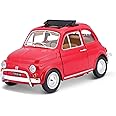 Bburago B18-22099 1:24 1968 Fiat 500L Model, Colour May Vary