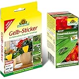 Neudorff TrauermückenFrei (30ml Konzentrat) & 10 Gelb-Sticker Leimfallen Gelbsticker