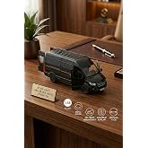 Kinsmart Mercedes-Benz Sprinter 1:48 &Ouml;l&ccedil;ek Metal &Ccedil;ek Bırak Oyuncak Minib&uuml;s - Siyah Model Araba