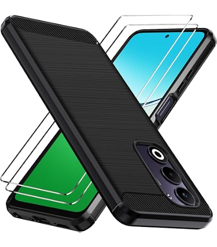 IVoler Cover Trasparente Anti Ingiallimento Per OPPO A5 Pro 4G/5G, Custodia Antiurto Grado Militare Con Airbag Angolari, Sottile E Rigida - 3