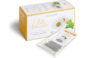 Regina di Fiori - Bella Addormentata. Tisana con Melissa e Camomilla. 4 Box da 15 Filtri da 3g (60 Filtri Totali)