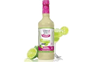 Jordan's Skinny Mixes Sugar Free Margarita Mix, Flavored Cocktail Mixer for Drinks, Fresh Lime Drink Flavoring for Cocktails & Mocktails, Low Calorie, Gluten Free, Keto Friendly, 32 Fl Oz, 1 Pack