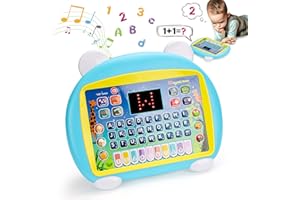 APPOFT 1-2-3 Year Old Girl Boy Gifts-Toddlers Learning Toys for 2-5 Year Old Girls Boys Birthday Presents Gift for Kids Boy Age 1-2-3-4 Year Old Toddler Tablet Interactive Educational Toy Laptop for Kid Game