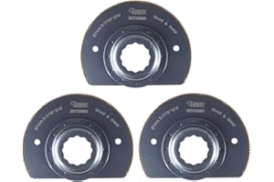 3 x 87mm SabreCut SC90B_3 Metall Klingen Kompatibel mit Fein SuperCut und Festool Vecturo Oszillierendes Multifunktionswerkzeug Multifunktionswerkzeug-Zubehör