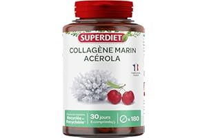 SUPER DIET SUPERDIET - COLLAGENE MARIN + VITAMINE C - 180 comprimés