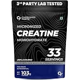 Carbamide Forte Creatine Mono hydrate Powder | Micronized Monohydrate Creatine 103g | Micronized Monohydrate Supplement for L