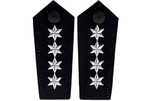 RescPol Schulterklappen 4 Sterne silber