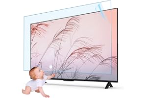 JQZWXX Protector De Pantalla De TV Antideslumbrante 43-70 Pulgadas, Película De Filtro Antirrayaduras Superficie Mate Antiluz Azul, Protege Los Ojos Y Alivia La Fatiga, Varios Tamaños / 50in1095x616mm