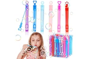 Dawumin Seifenblasen Kinder, 48 Stück Mini Seifenblasen Set, Seifenblasenstab, Seifenblasen Kinder Mitgebsel, Seifenblasen Klein für Kindergeburtstag Bubble Geschenke Hochzeit Party (48pcs)