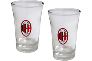Giemme Set 2 Bicchierini Milan MI1349 Bicchieri Shot 45ml