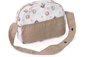 Bayer Chic 2000 853-63 Sac à Langer pour poupée - Accessoire de poupée - Confettis Roses