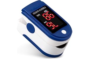 Home Care Wholesale Doigt Oxymètre de Pouls - Portable Moniteur SpO2 et Pulsomètre (Accurate Medical Modèle FS10A)