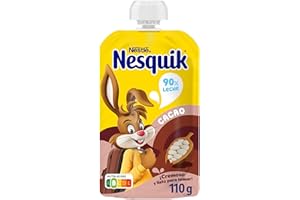 Bolsita NESTLÉ NESQUIK Cacao, para niños a partir de 3 años, Bolsita de 110g