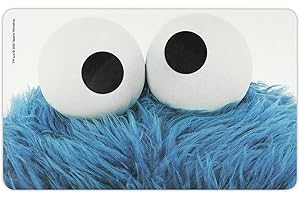 UNITED LABELS Le plateau pour petit déjeuner 5 Rue Sésame Macaron le glouton, planche à découper, résistant aux rayures et hygiénique, en formica