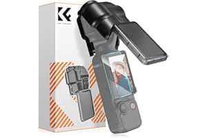 K&F Concept Coque Cache de Protection d'objectif Compatible avec DJI Osmo Pocket 3 Accessoires, Étui de Protection, Protection d'écran pour Cardan Compatible avec DJI Pocket 3