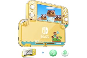 CEDER - Pokrowiec ochronny Starrer kompatybilny Case z Nintendo Switch Lite (Animal Crossing)