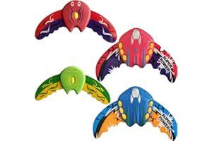 ILMFMY Underwater Glider Diving Toy for Children, Devil Fish Swimming Pool Toy, Pool Toy, Water Toy Teenagers Children (4 Pieces)