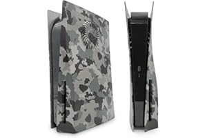 MatoSan® Zubehör für PS5 Faceplate für Disc Edition | PS5 Cover Schwarz PS5 Zubehör für PS5 Cover | PS5 Skin | PS5 Plate, PS5 Seitenplatten Verkleidung PS5 Zubehör PS5 Case