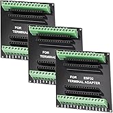 3pcs ESP32 Breakout Board for 30PIN,ESP32 Development Board 2.4GHz Dual Core WiFi + Bluetooth 2 in 1 Microcontroller ESP-WROO