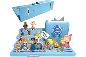 BIDAYA Tonie Regal zum Aufstellen für über 40 Figuren TonieBox 2 Regal Tonies Regal XXL Toniebox Regal für tonies Figuren Tonie Regal Junge Tonie Shelf Tonies Storage tonie figuren regal toni aufbewahrung