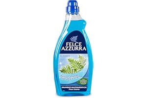 Felce Azzurra - Detersivo Pavimenti Profumato Classico per Pulizia Casa Adatto a Ogni Pavimento, Detergente Pavimenti Pulisce e Profuma a Lungo, Flacone Ergonomico e Ingredienti di Origine Naturale 1L