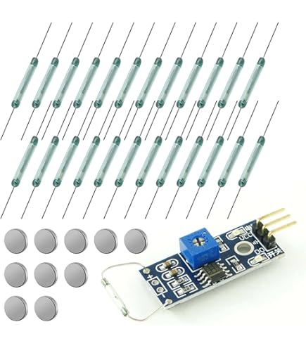 Interrupteur Reed; Portée: 7,5mm; Pcommut: 3W; 32,4x16,7x10mm
