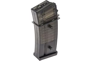 ASG Chargeur G36 AEG 50 Billes à balles factices Adulte Unisexe, Noir, Taille unique